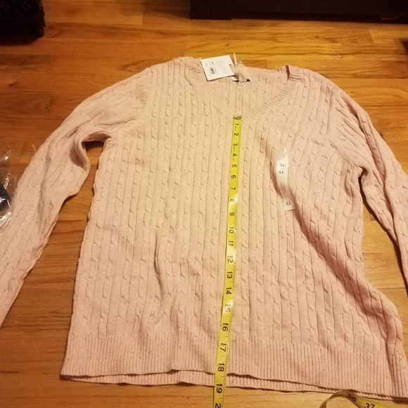 Croft & Barrow Cable Knit Sweater - Picture 5 of 5